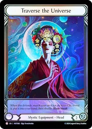 Traverse the Universe (Extended Art) (MST066) - Part the Mistveil Cold Foil