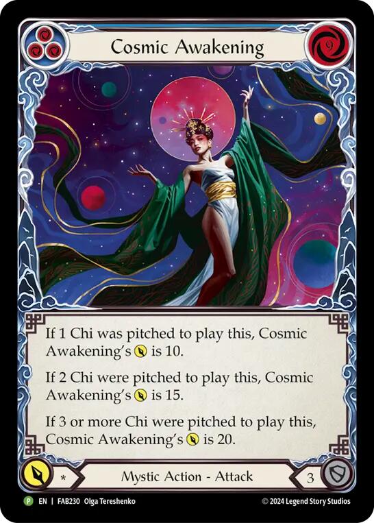 Cosmic Awakening [MST076] (Promo)  Cold Foil