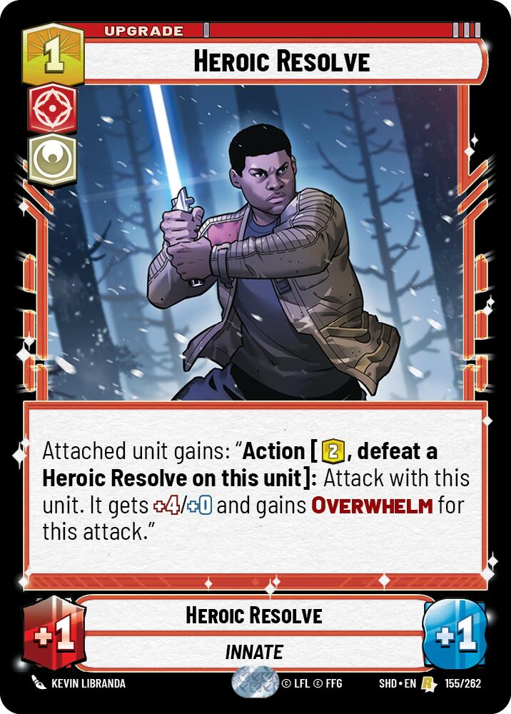 Heroic Resolve (155/262) (155/262) [Shadows of the Galaxy]