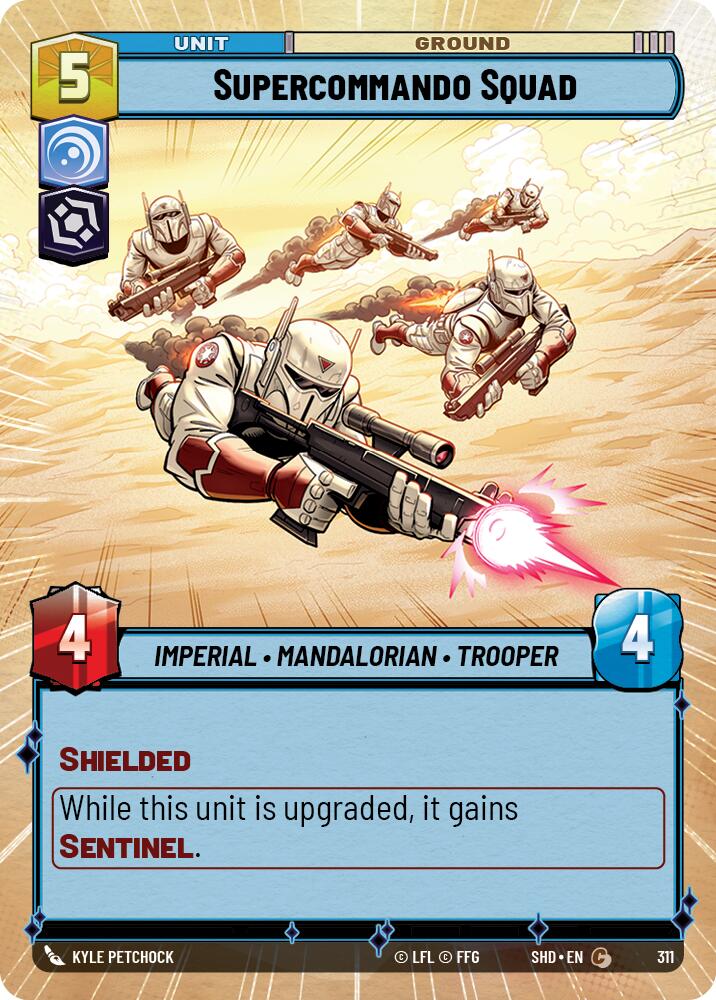 Supercommando Squad (311) (Hyperspace) (311) [Shadows of the Galaxy]