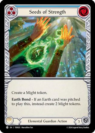Seeds of Strength (Blue) (TER025) - 1st Strike