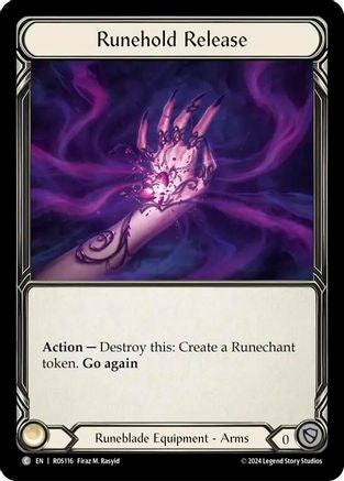Runehold Release (ROS116) - Rosetta Cold Foil
