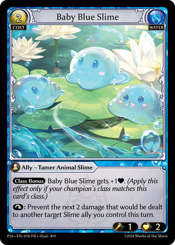 Baby Blue Slime (078) [Promotional Cards]