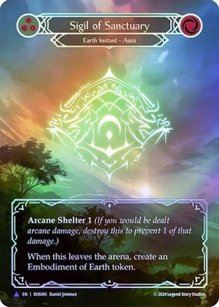 Sigil of Sanctuary (Marvel) (ROS045) - Rosetta Cold Foil