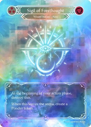 Sigil of Forethought (Marvel) (ROS210) - Rosetta Cold Foil
