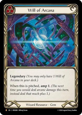 Will of Arcana (Rainbow Foil) (ROS000) - Rosetta Rainbow Foil