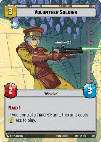 Volunteer Soldier (514) (Hyperspace) (514) [Twilight of the Republic]