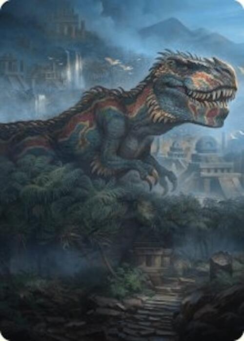 Ghalta, Primal Hunger Art Card (41/54) [Foundations Art Series]