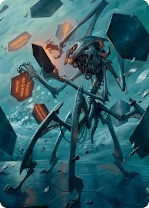 Scrawling Crawler Art Card (50/54) [Foundations Art Series]