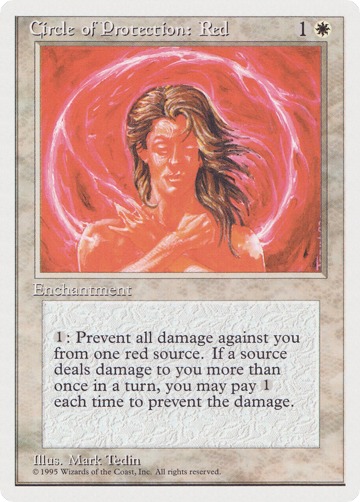 Circle of Protection: Red (RQS-003) [Rivals Quick Start Set]