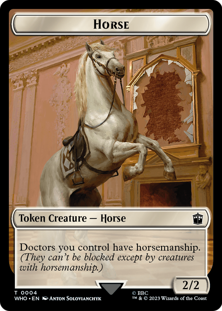Horse (TWHO-004) [Doctor Who Tokens]