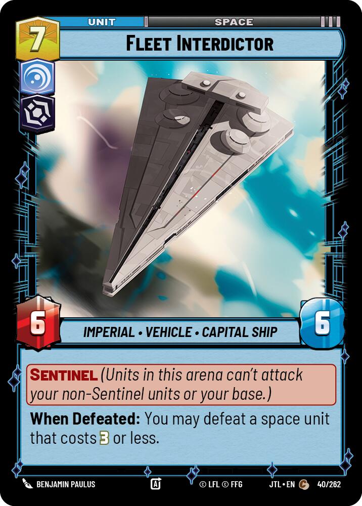 Fleet Interdictor (040/257) [Jump to Lightspeed]