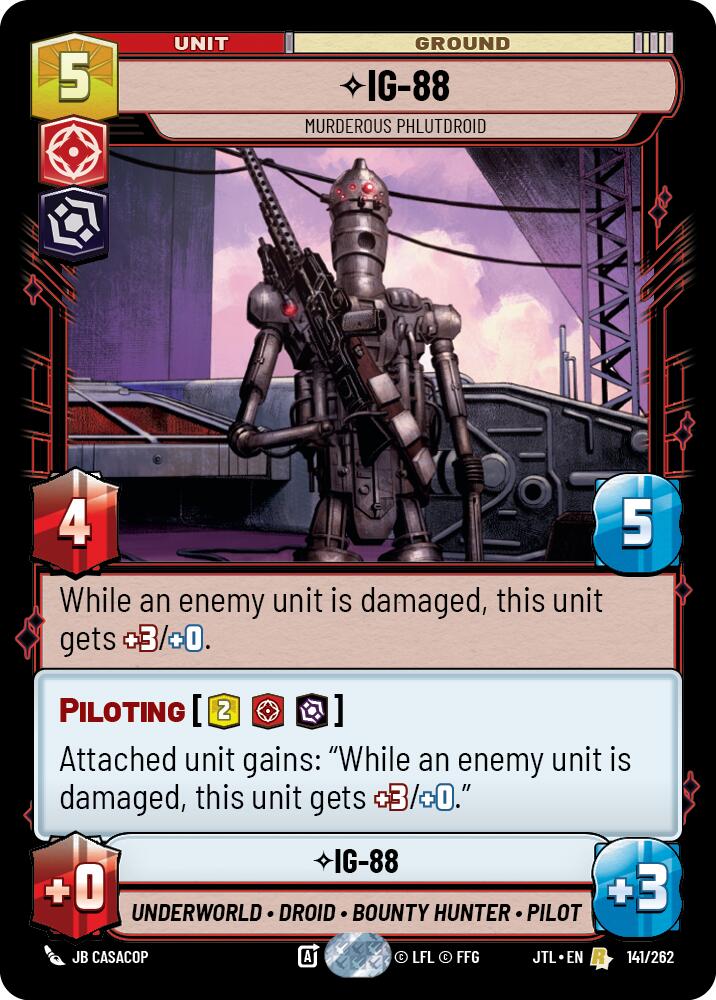 IG-88 - Murderous Phlutdroid (141/257) [Jump to Lightspeed]