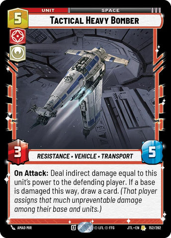 Tactical Heavy Bomber (152/262) (152/257) [Jump to Lightspeed]