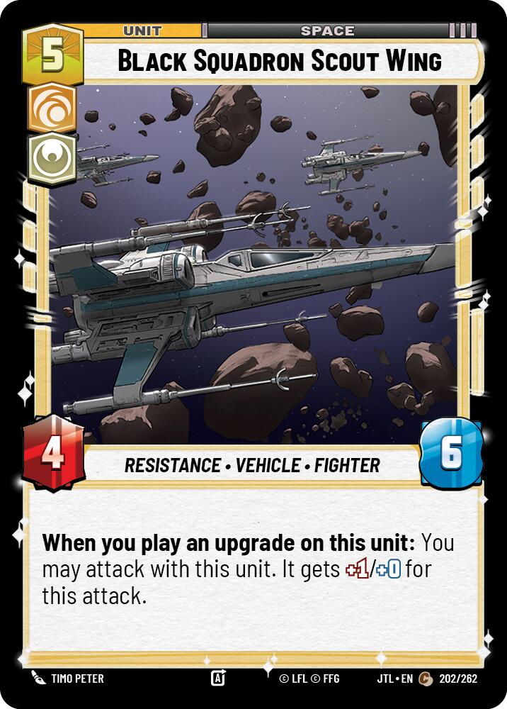 Black Squadron Scout Wing (202/257) [Jump to Lightspeed]