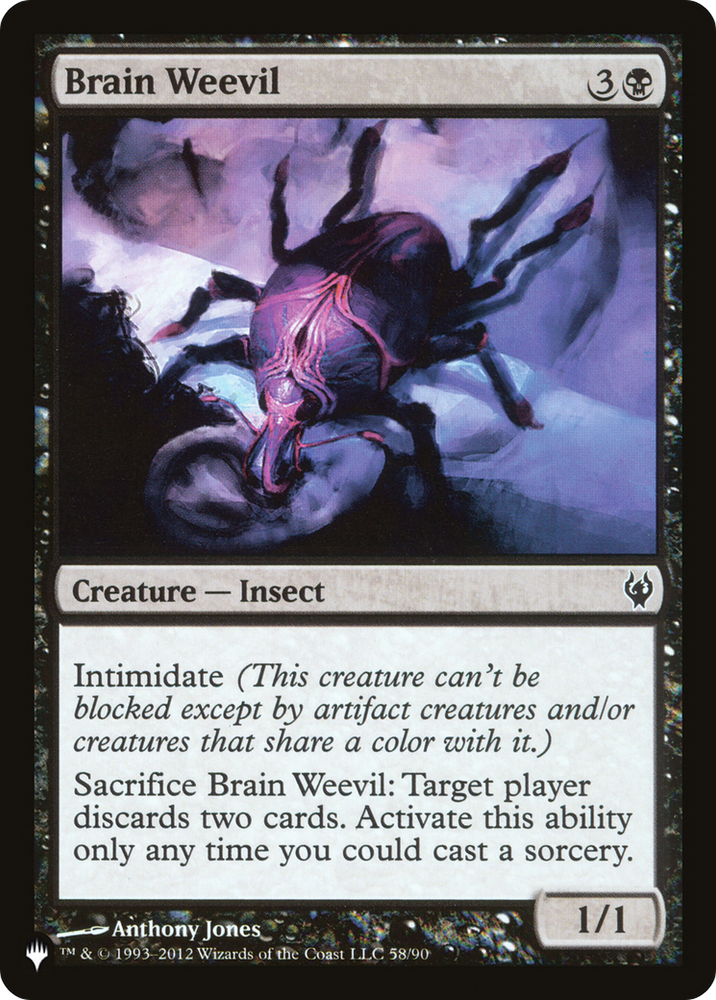 Brain Weevil [The List]