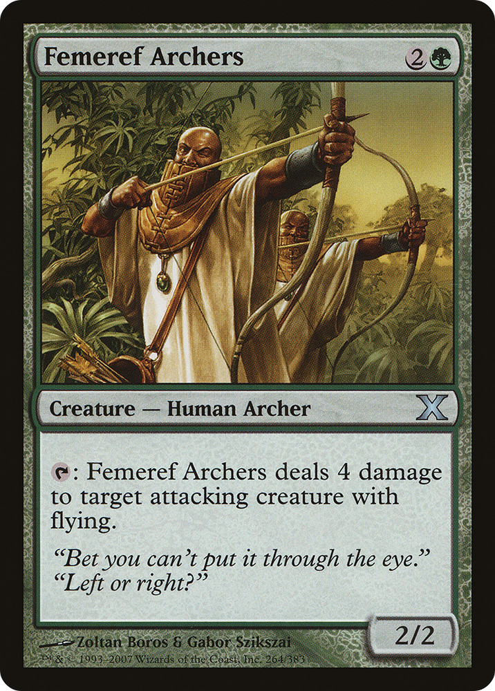 Femeref Archers (10E-264) [Tenth Edition] Foil