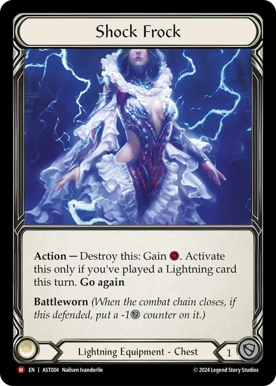 Shock Frock [AST004] (Armory Deck: Aurora)  Rainbow Foil