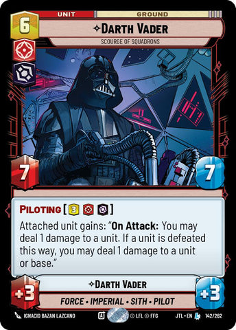 Darth Vader - Scourge of Squadrons (142/262) (142/262) [Jump to Lightspeed]