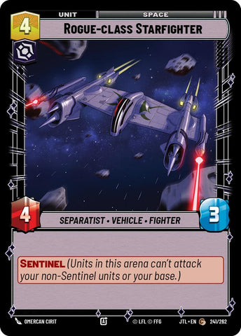 Rogue-class Starfighter (241/262) [Jump to Lightspeed]