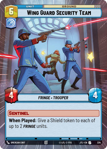Wing Guard Security Team (334) (Hyperspace) (334) [Jump to Lightspeed]