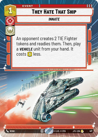 They Hate That Ship (417) (Hyperspace) (417) [Jump to Lightspeed]