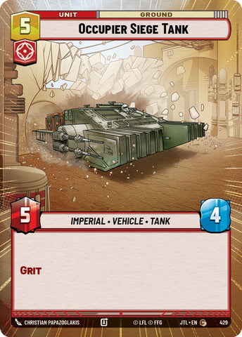 Occupier Siege Tank (Hyperspace) (429) [Jump to Lightspeed]