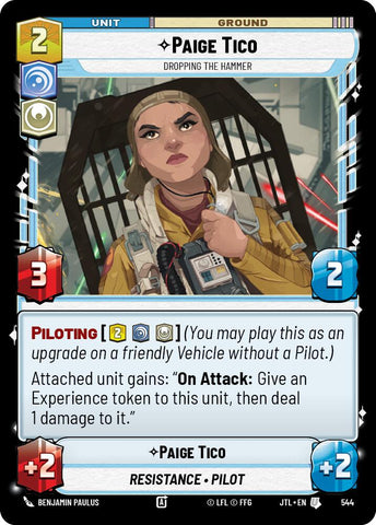 Paige Tico - Dropping the Hammer (Foil) (544) [Jump to Lightspeed]