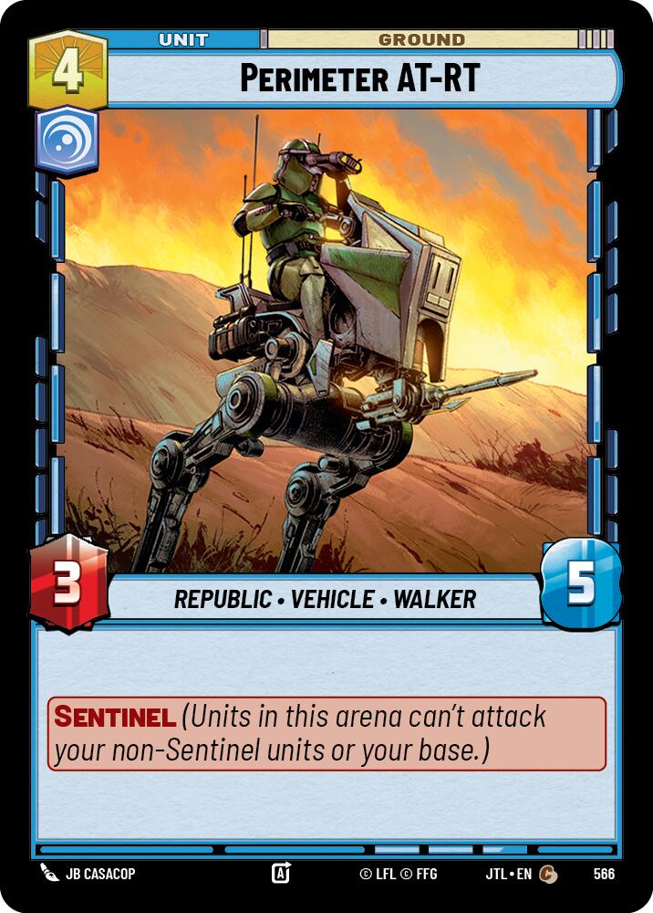 Perimeter AT-RT (Foil) (566) [Jump to Lightspeed]