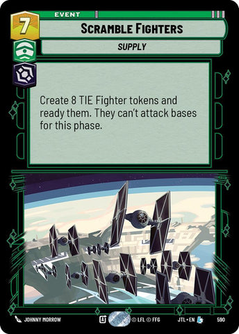 Scramble Fighters (Foil) (590) [Jump to Lightspeed]