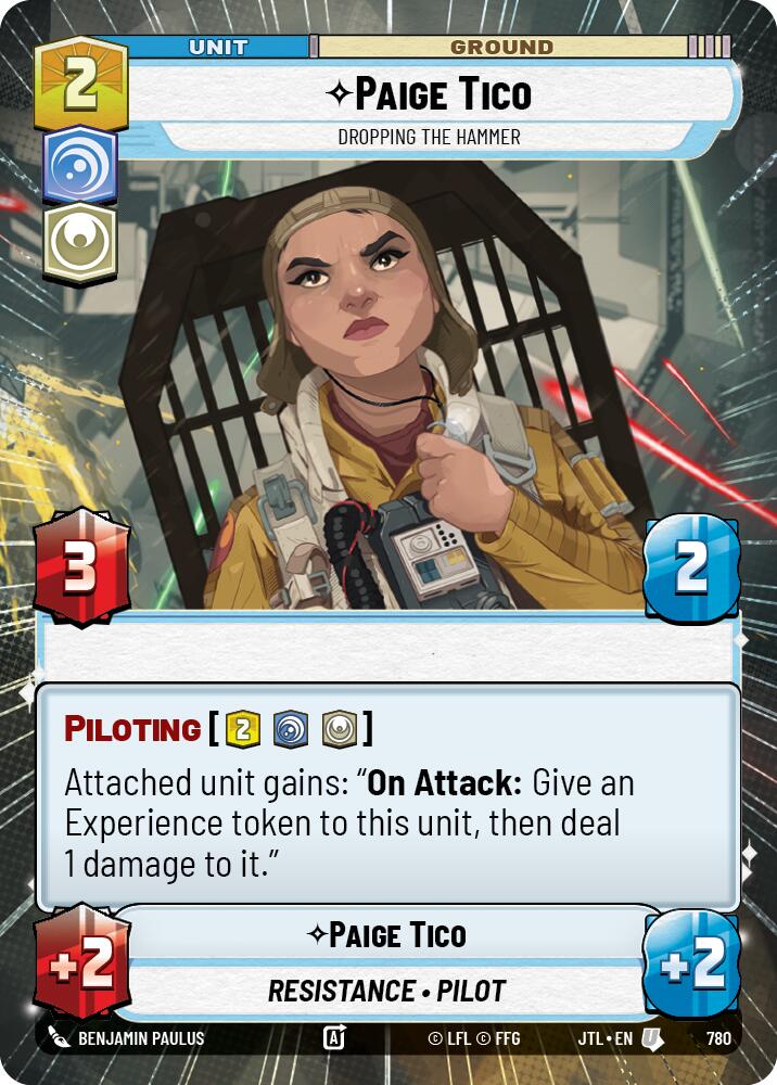 Paige Tico - Dropping the Hammer (Hyperspace Foil) (780) [Jump to Lightspeed]