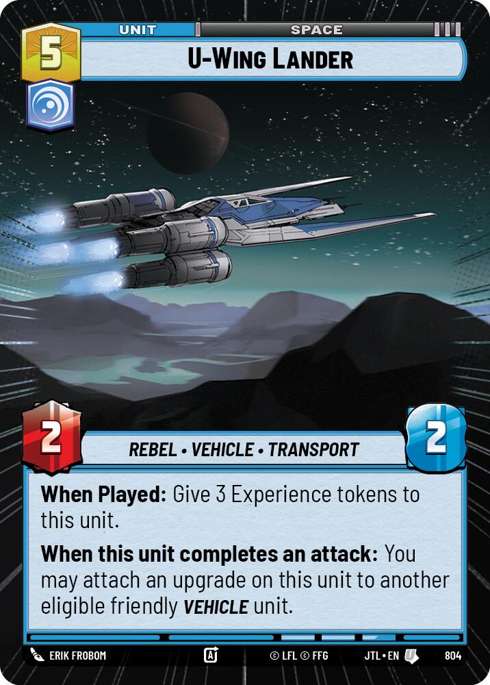 U-Wing Lander (Hyperspace Foil) (804) [Jump to Lightspeed]