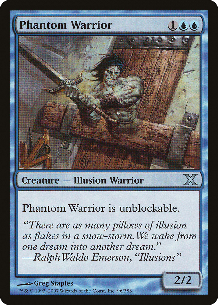 Phantom Warrior (10E-096) [Tenth Edition]