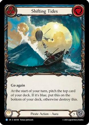 Shifting Tides (SEA148) - High Seas Rainbow Foil