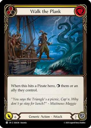 Walk the Plank (Yellow) (SEA236) - High Seas