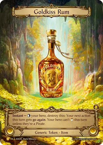 Goldkiss Rum (Treasure) [SEA245] (High Seas)  Cold Foil