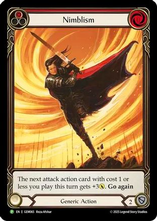 Nimblism (Red) (GEM065) - GEM Pack 2 Rainbow Foil