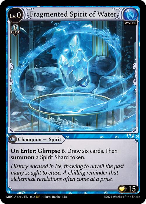 Fragmented Spirit of Water (2) [Mercurial Heart Alter Edition]