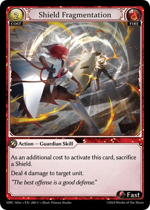 Shield Fragmentation (208) [Mercurial Heart Alter Edition]