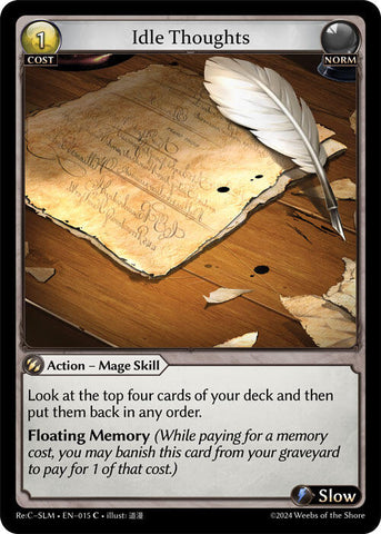 Idle Thoughts (015) [Silvie Re:Collection, Slime Sovereign Lite]