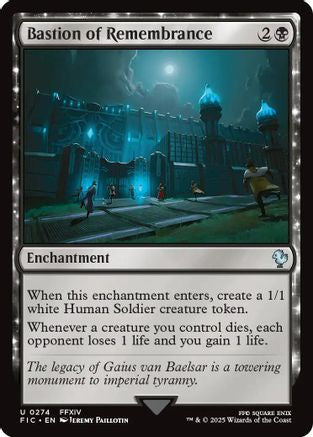 Bastion of Remembrance (Surge Foil) [FINAL FANTASY Commander]