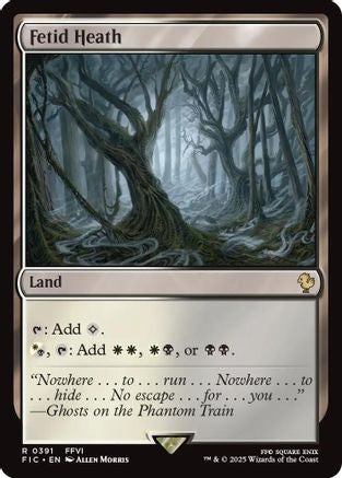 Fetid Heath (Surge Foil) [FINAL FANTASY Commander]