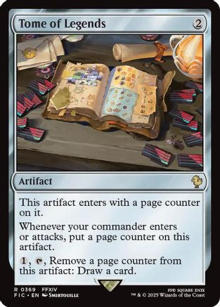 Tome of Legends (Surge Foil) [FINAL FANTASY Commander]