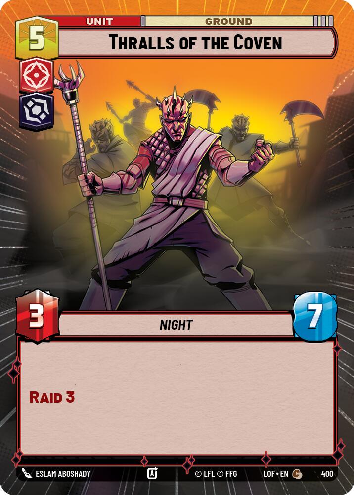 Thralls of the Coven (400) (Hyperspace) (400) [Legends of the Force]