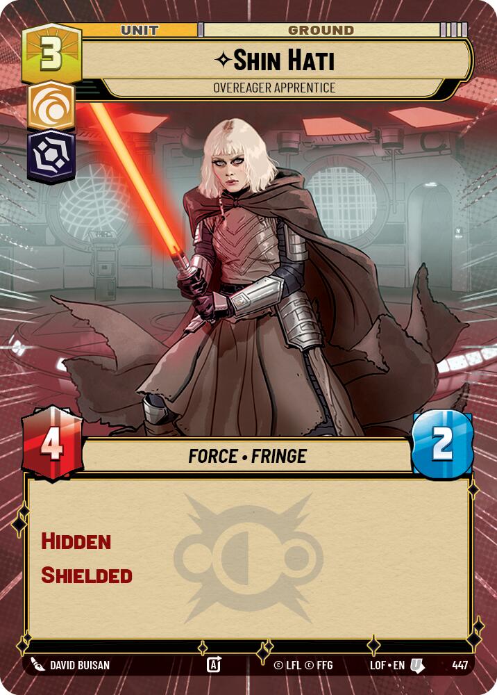 Shin Hati - Overeager Apprentice (447) (Hyperspace) (447) [Legends of the Force]