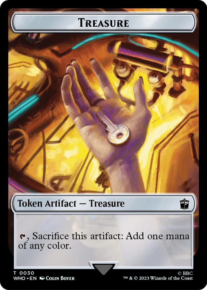 Treasure (TWHO-030) [Doctor Who Tokens] Foil