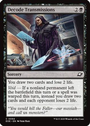 Decode Transmissions [Edge of Eternities]