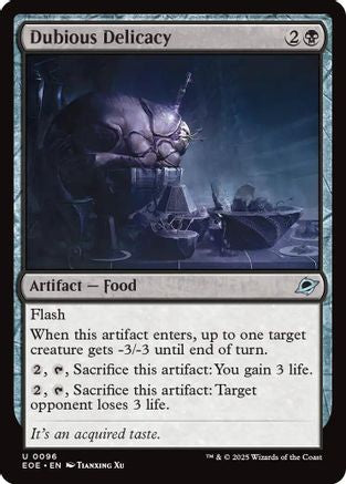 Dubious Delicacy [Edge of Eternities]