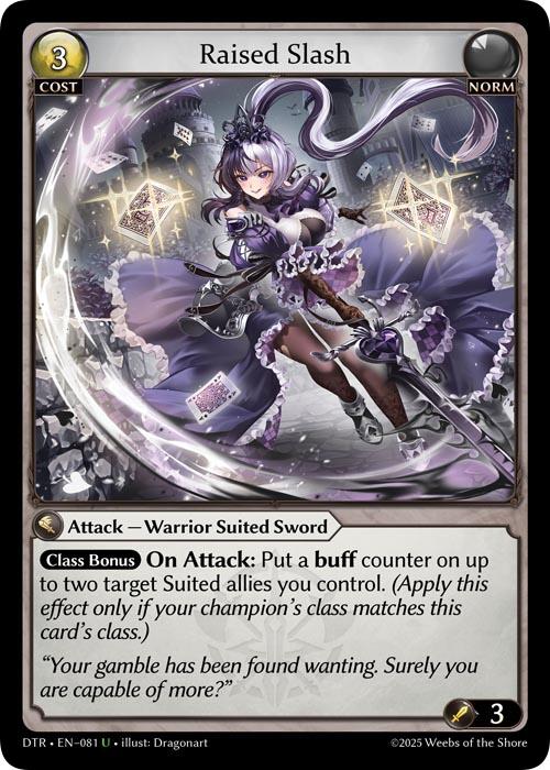 Raised Slash (081) [Distorted Reflections]