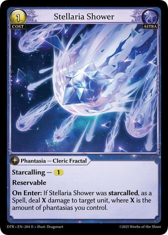 Stellaria Shower (204) [Distorted Reflections]